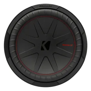 Kicker 48CWR122 CompR 12" 2-Ohm DVC Subwoofer