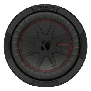 Kicker 48CWR82 CompR 8" 2-Ohm DVC Subwoofer