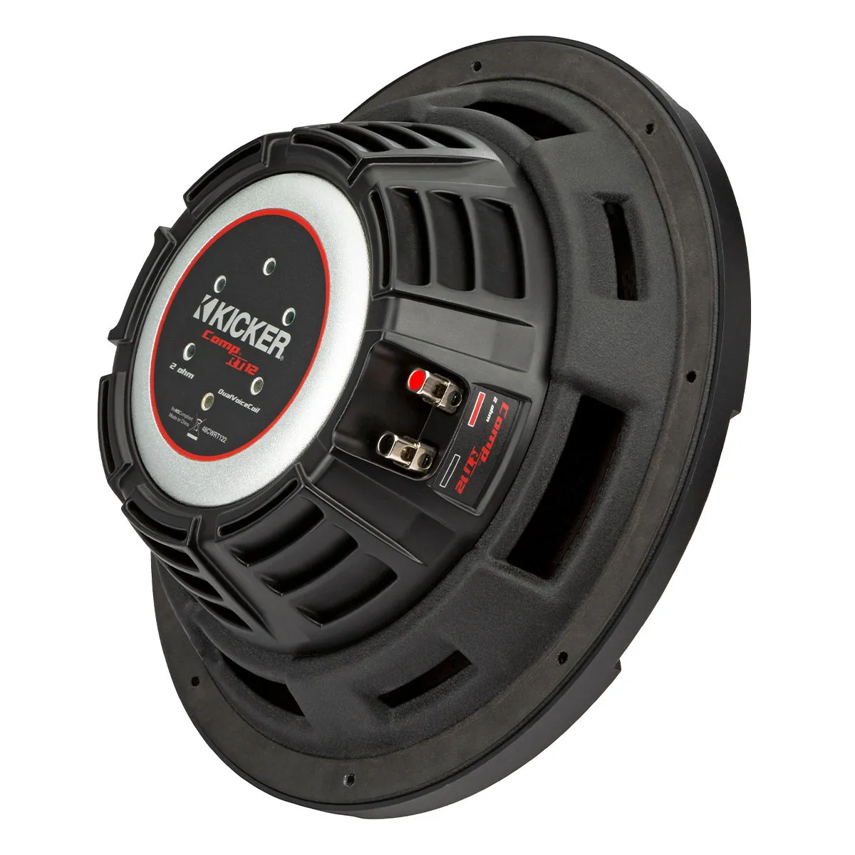 Kicker 48CWRT122 CompRT 12" 2-Ohm DVC Subwoofer