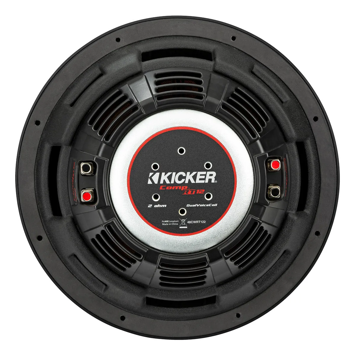 Kicker 48CWRT122 CompRT 12" 2-Ohm DVC Subwoofer