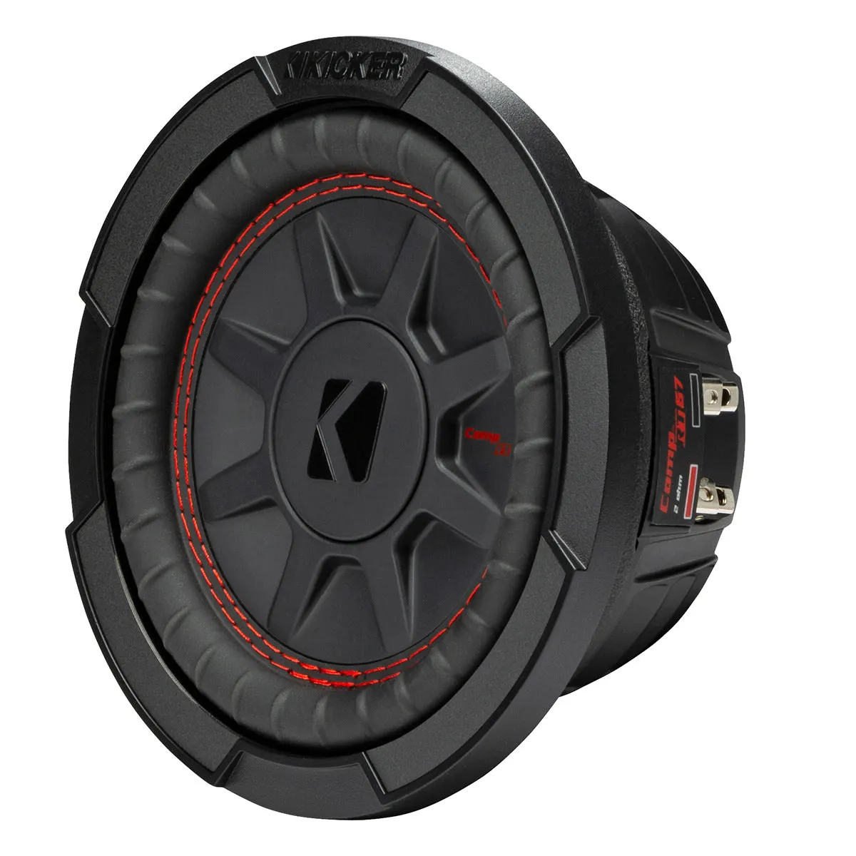 Kicker 48CWRT672 CompRT 6.75" 2-Ohm DVC Subwoofer