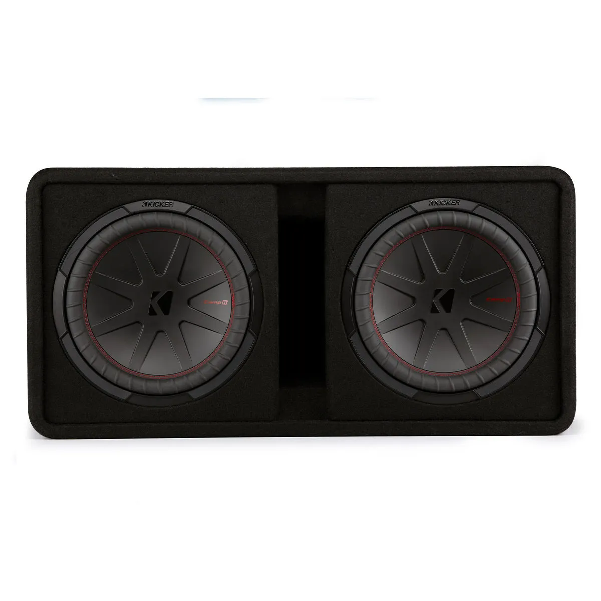 Kicker 48DCWR122 CompR Loaded Dual 12" Subwoofer Enclosure
