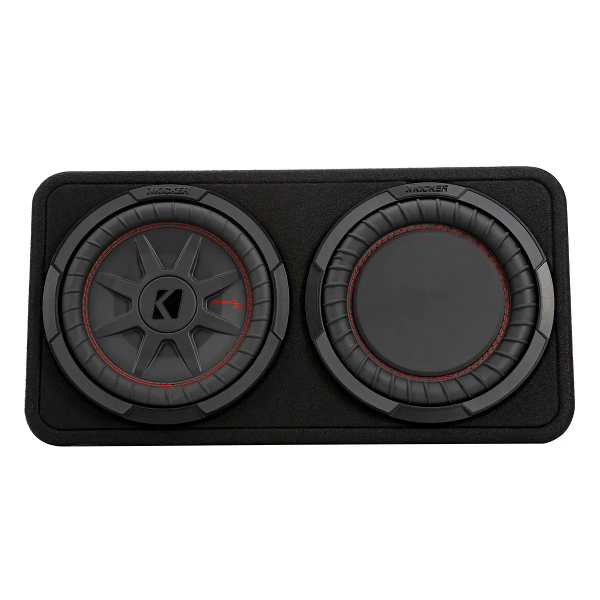 Kicker 48TCWRT102 CompRT Dual 10" 2-Ohm Subwoofer Enclosure
