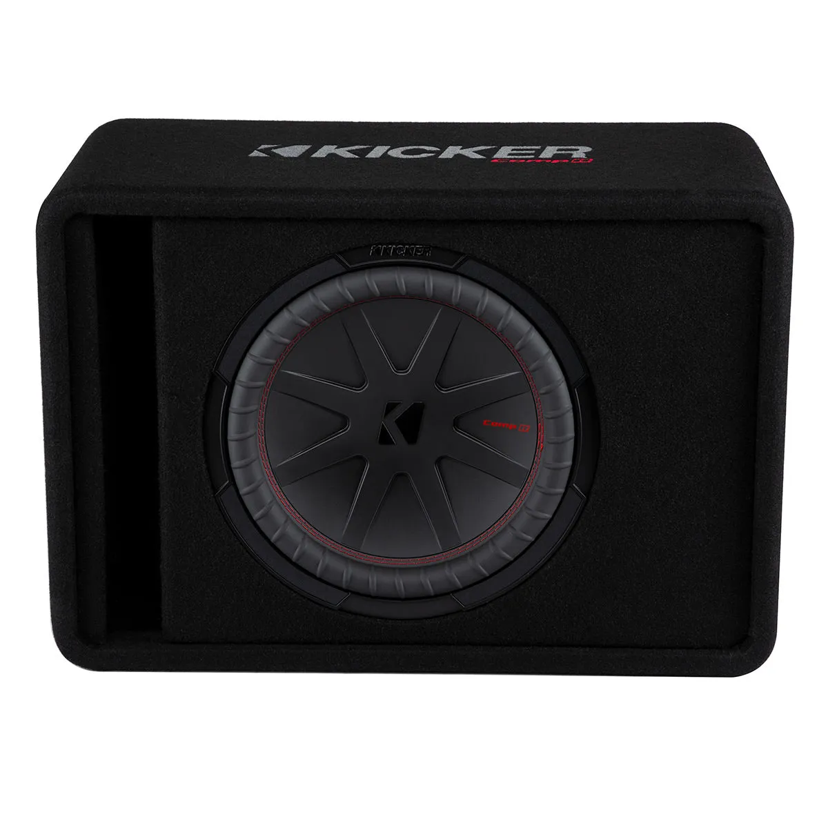 Kicker 48VCWR122 CompR Loaded 12" Subwoofer Enclosure