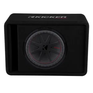 Kicker 48VCWR122 CompR Loaded 12" Subwoofer Enclosure