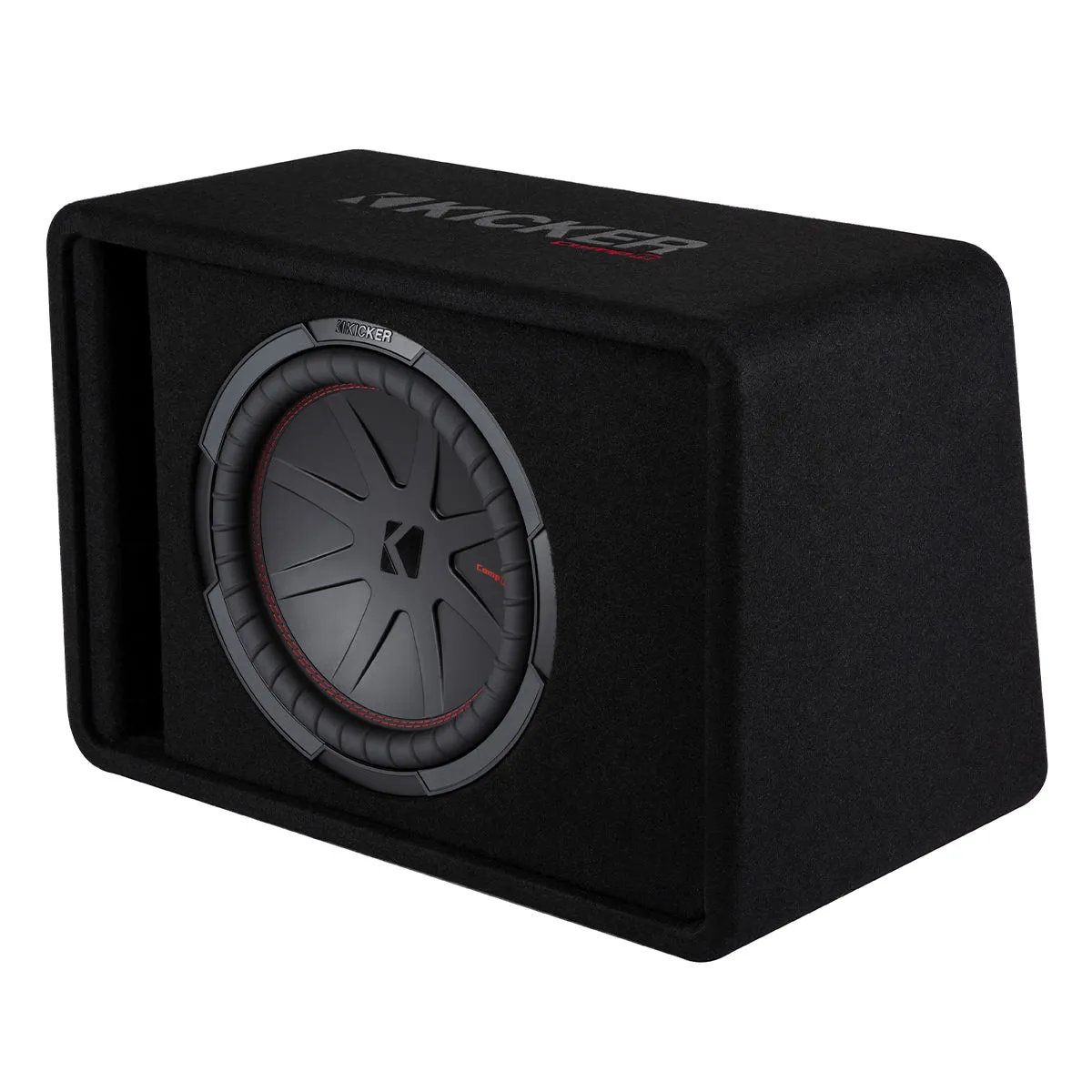Kicker 48VCWR122 CompR Loaded 12" Subwoofer Enclosure