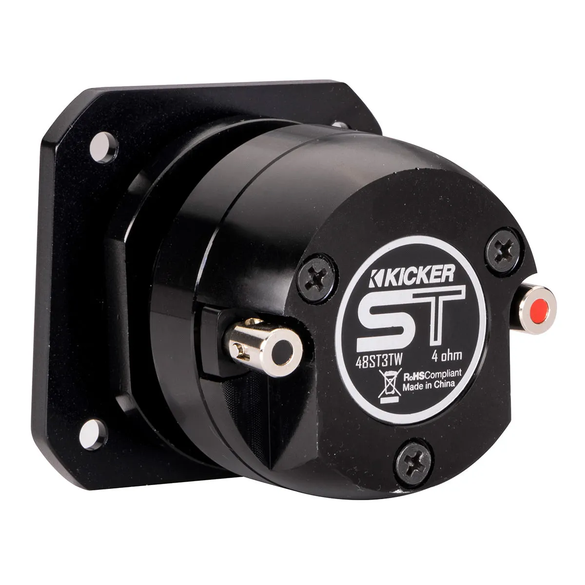 Kicker 49ST3TW 1" Street Series Dual-Mount 4 Ohm Bullet Tweeter - Each