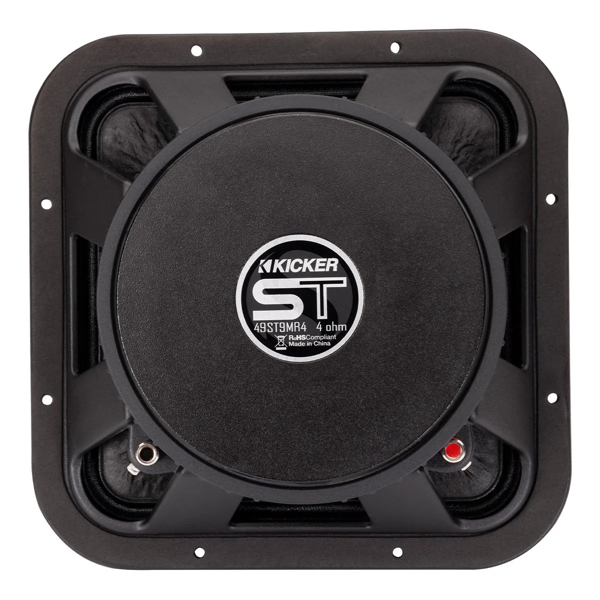 Kicker 49ST9MR4 9" Street Series Square Midrange 4 Ohm Speakers - Pair