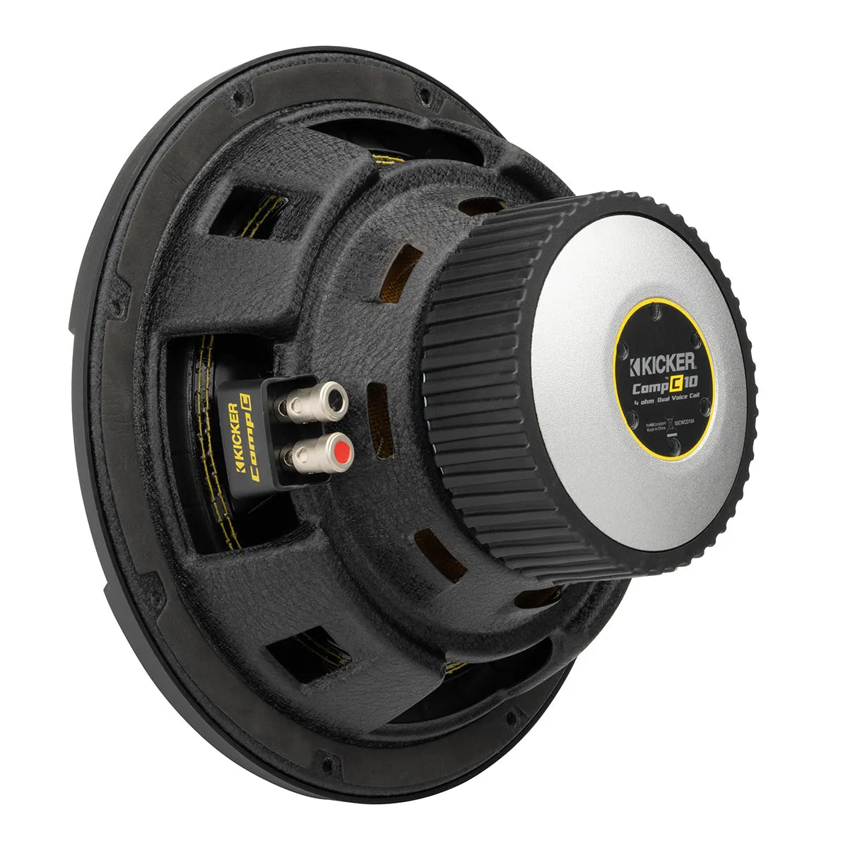 Kicker 50CWCD104 10" 4-Ohm DVC CompC Subwoofer