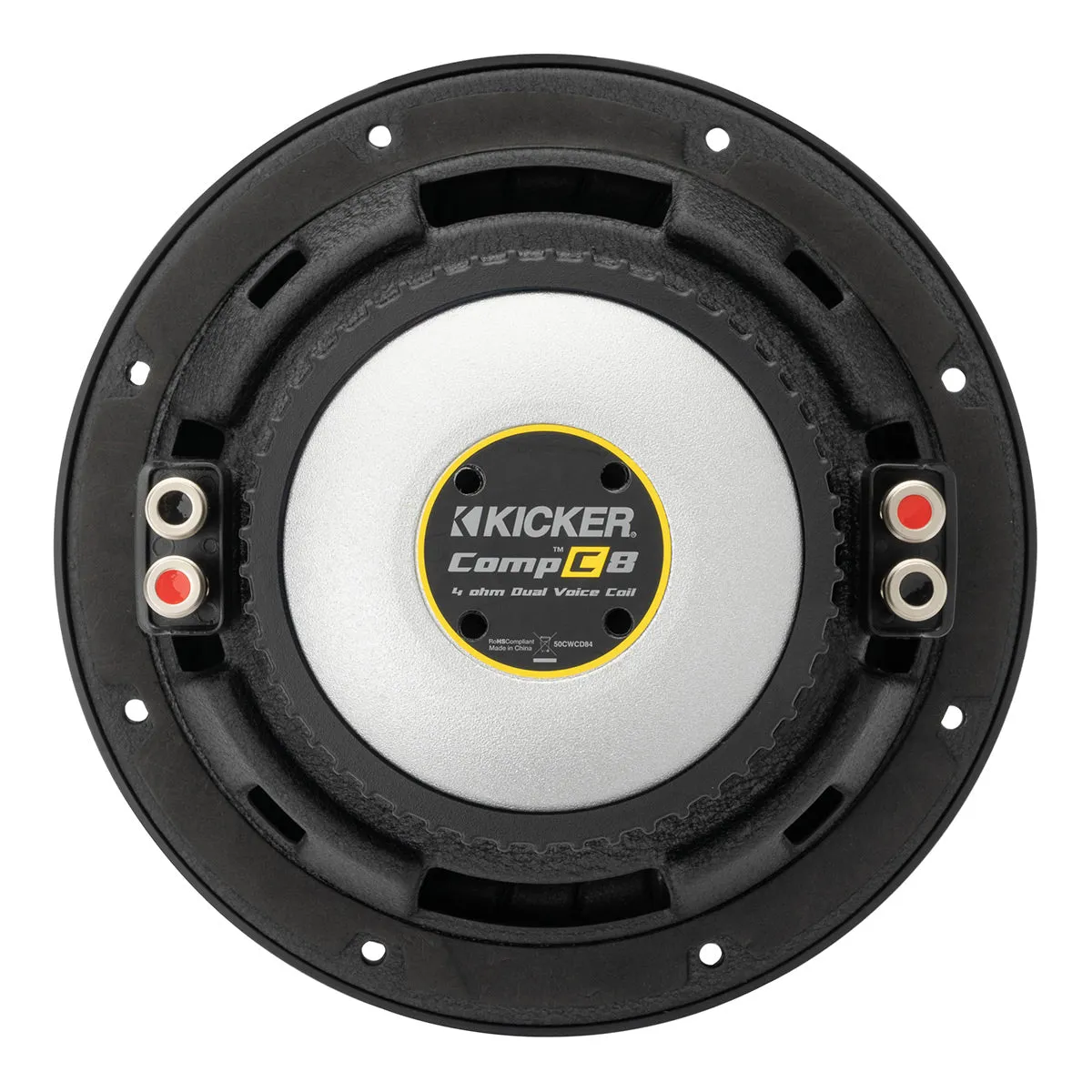 Kicker 50CWCD84 8" 4-Ohm DVC CompC Subwoofer
