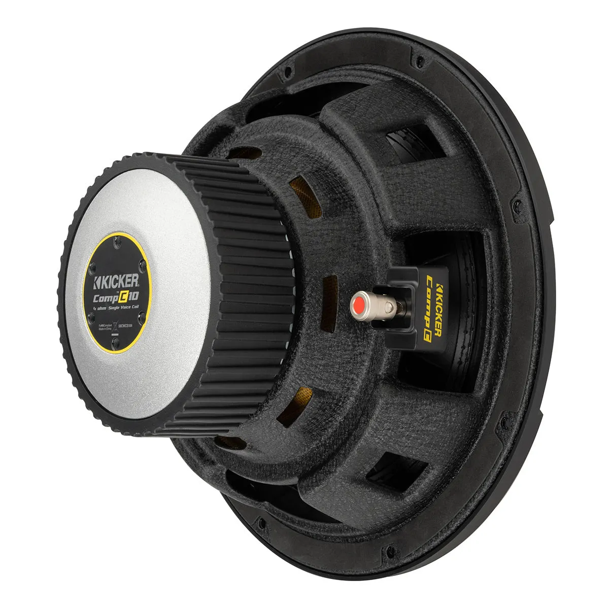 Kicker 50CWCS104 10" 4-Ohm SVC CompC Subwoofer