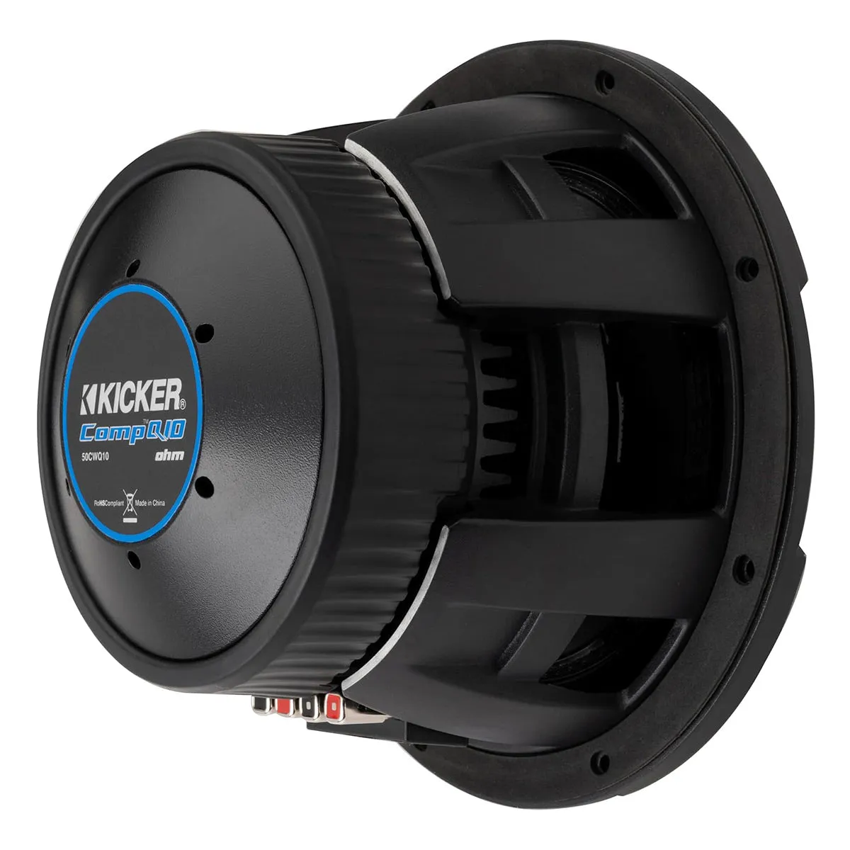 Kicker 51CWQ104 CompQ 10&rdquo; 4-Ohm Subwoofer