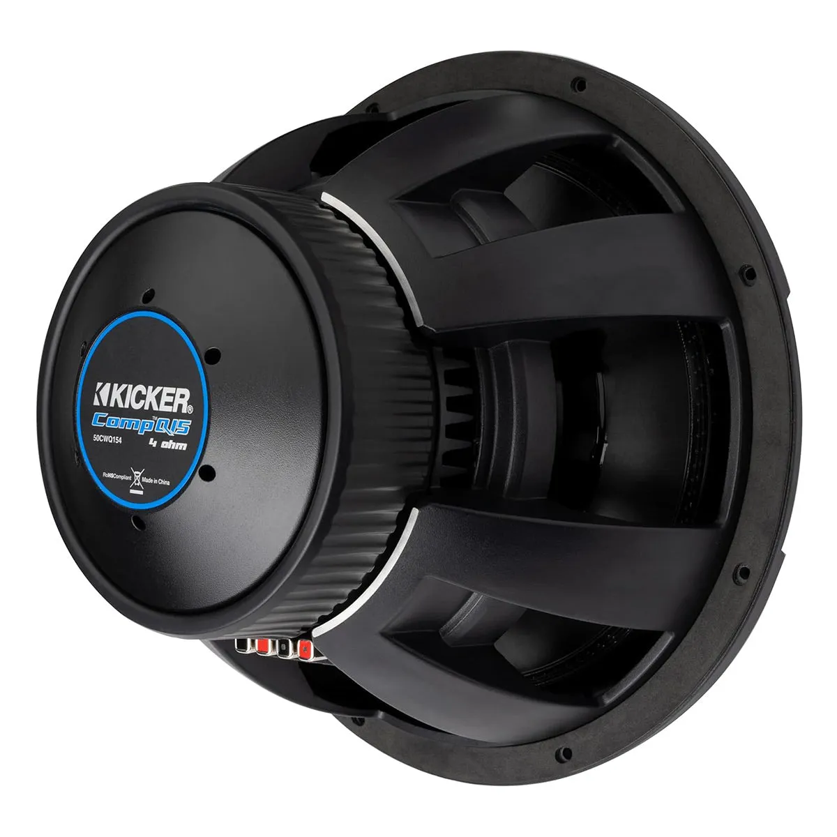 Kicker 51CWQ124 CompQ 12&rdquo; 4-Ohm Subwoofer