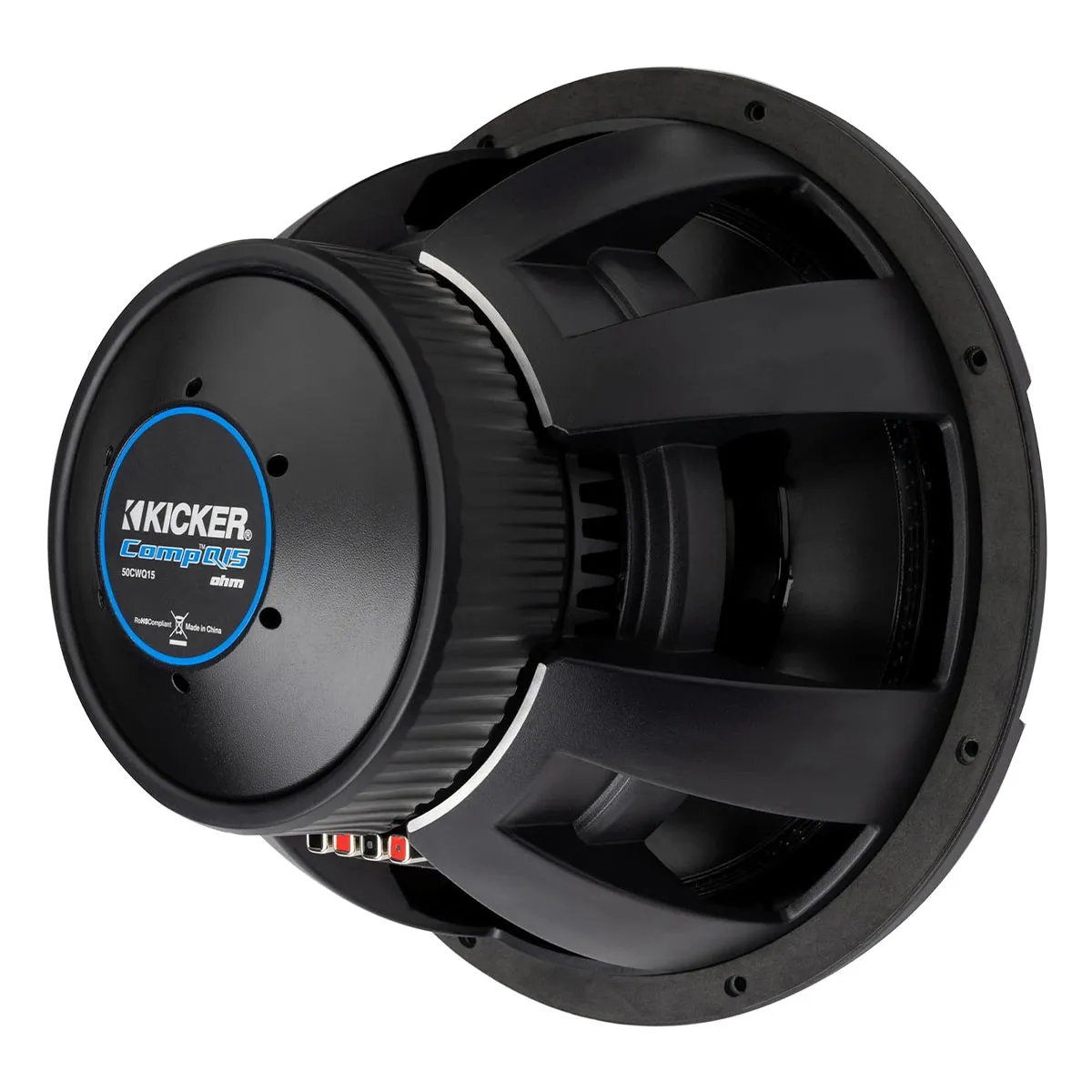 Kicker 51CWQ152 CompQ 15&rdquo; 2-Ohm Subwoofer