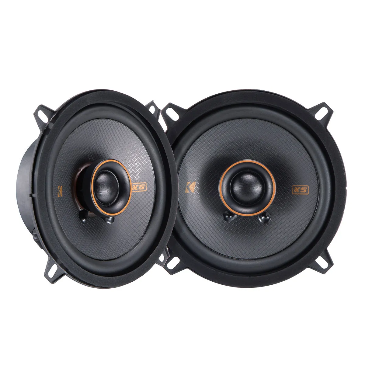 Kicker 51KSC504 5.25" KS Series Coaxial Speakers - Pair