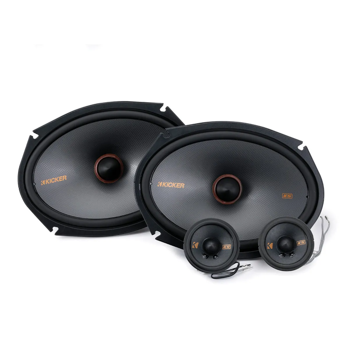 Kicker 51KSS269 6x9" KS Series 2-Way Component Speaker System