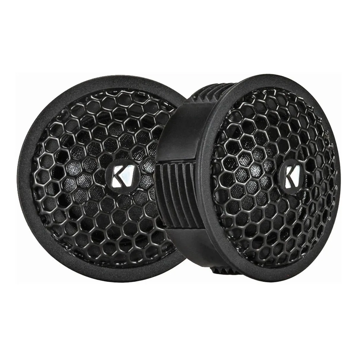 Kicker 51KST2504 1" 4-Ohm Tweeters with Crossovers & Swivel Mount - Pair