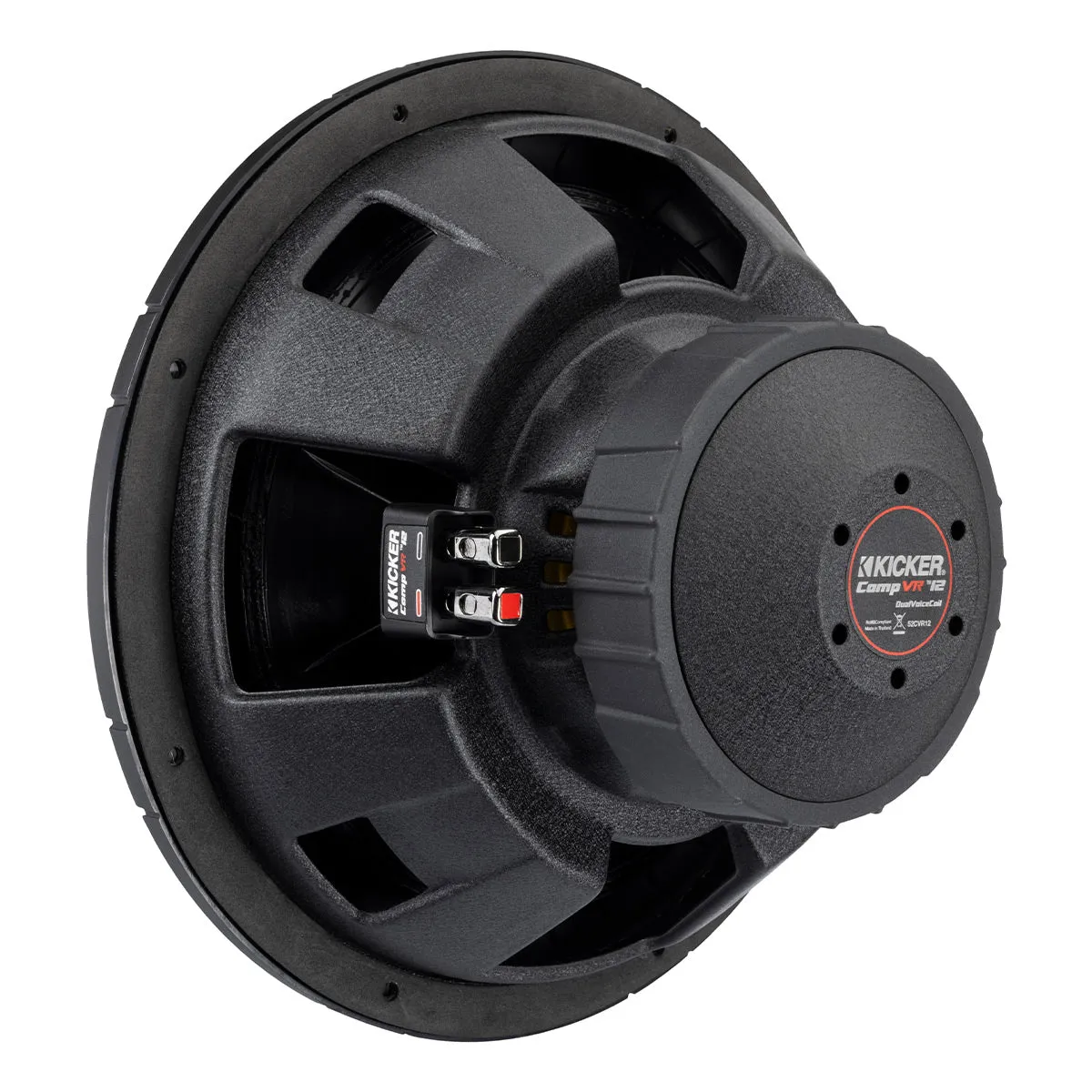 Kicker 52CVR122 12" CompVR 2-Ohm Subwoofer