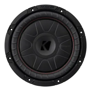 Kicker 52CVT102 10" CompVT Slim 2-Ohm Subwoofer