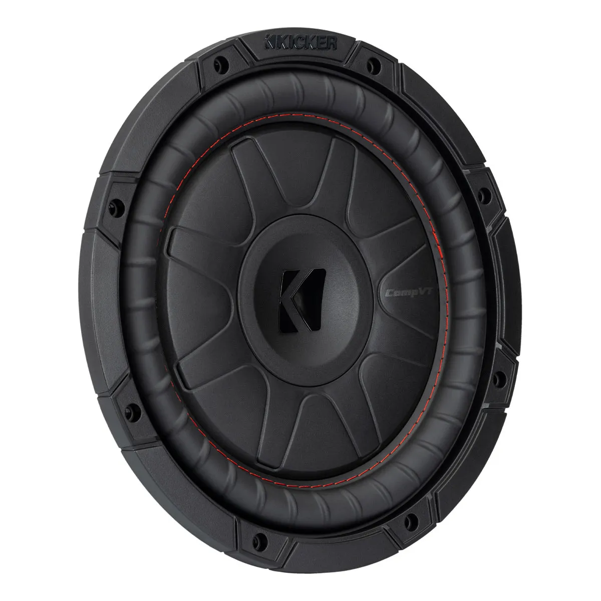 Kicker 52CVT104 10" CompVT Slim 4-Ohm Subwoofer