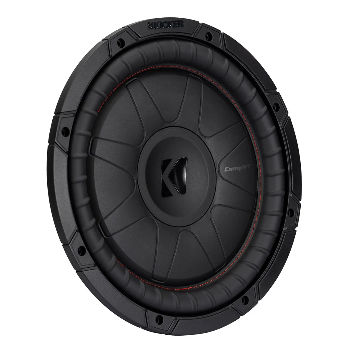 Kicker 52CVT124 12" CompVT Slim 4-Ohm Subwoofer