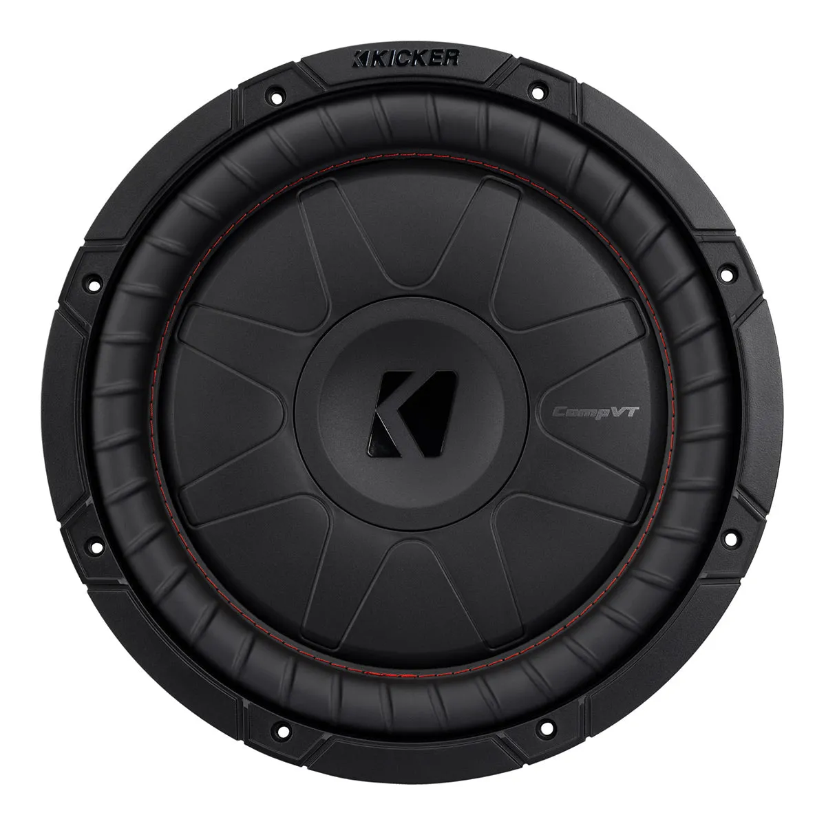 Kicker 52CVT124 12" CompVT Slim 4-Ohm Subwoofer