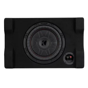 Kicker 52CVTDF102 10" 2-Ohm Subwoofer in Down Firing Enclosure