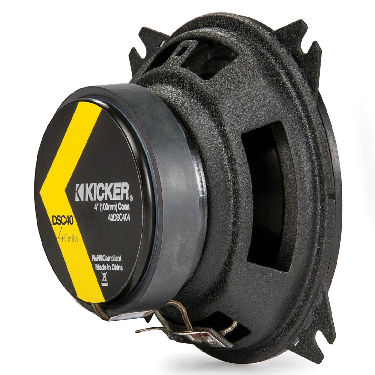 Kicker DSC40 DS Series 4" 4-Ohm Coaxial Speakers