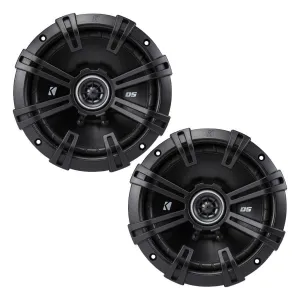 Kicker DSC670 DS Series 6.75" 4-Ohm Coaxial Speakers - Pair