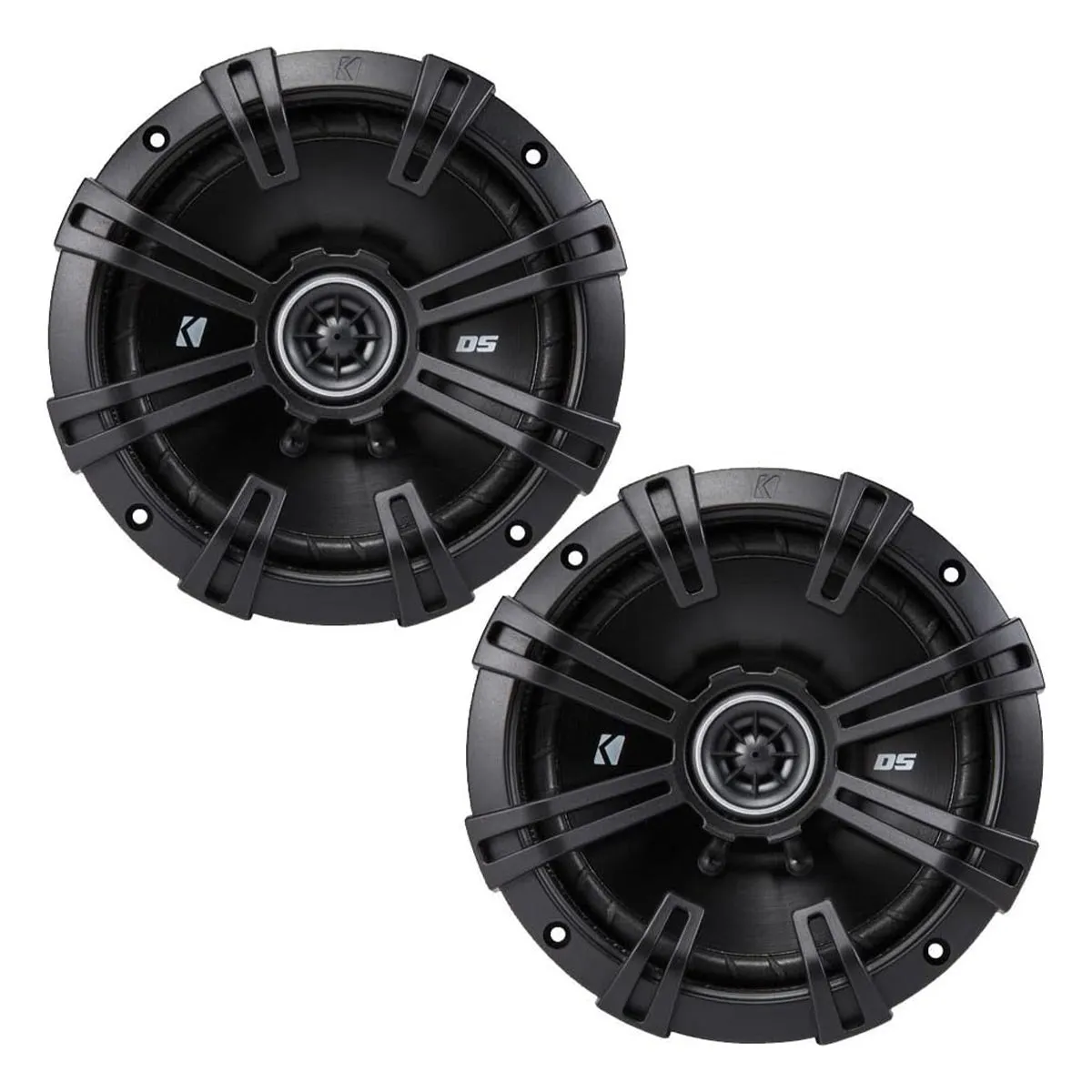 Kicker DSC670 DS Series 6.75" 4-Ohm Coaxial Speakers - Pair