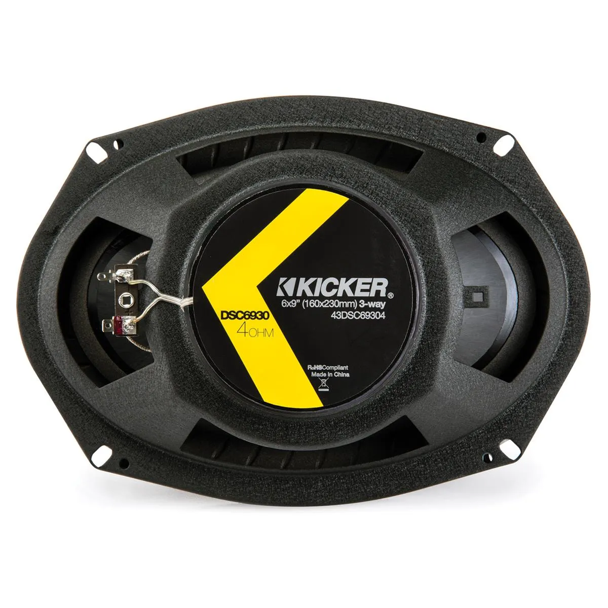Kicker DSC6930 DS Series 6x9" 4-Ohm 3-Way Speaker