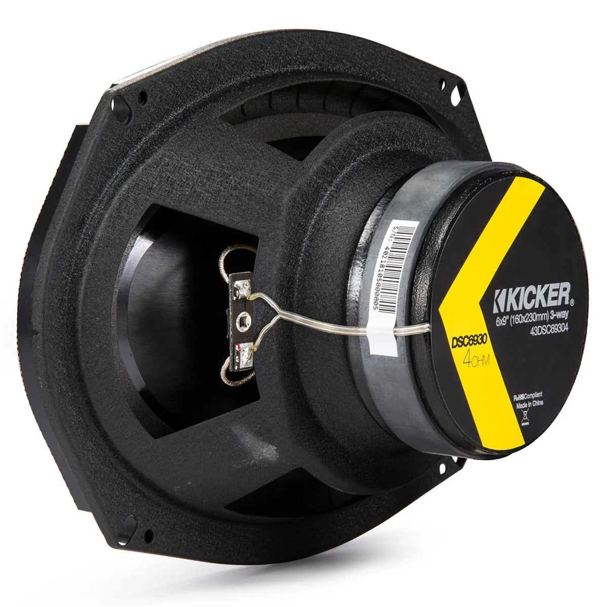Kicker DSC6930 DS Series 6x9" 4-Ohm 3-Way Speaker
