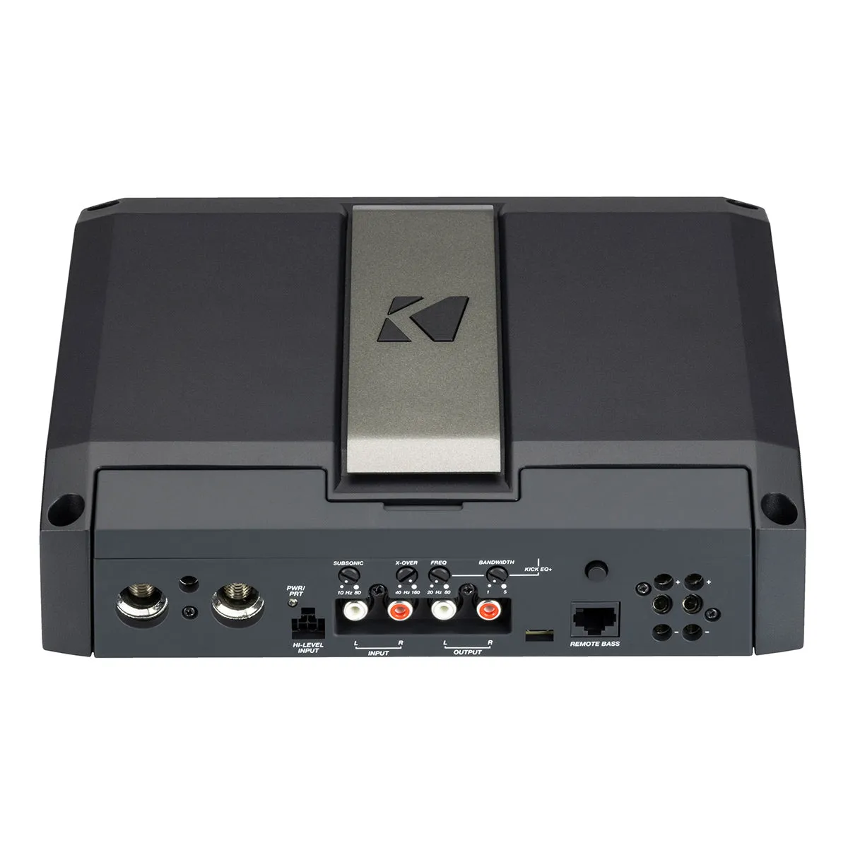 Kicker LX1250.1 Mono Class D Subwoofer Amplifier with Smart Bass