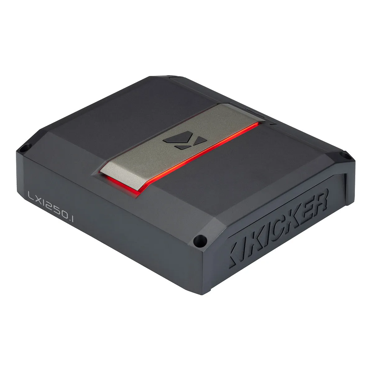 Kicker LX1250.1 Mono Class D Subwoofer Amplifier with Smart Bass