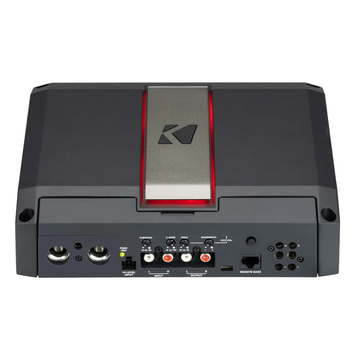 Kicker LX1650.1 Mono Class D Subwoofer Amplifier with Smart Bass
