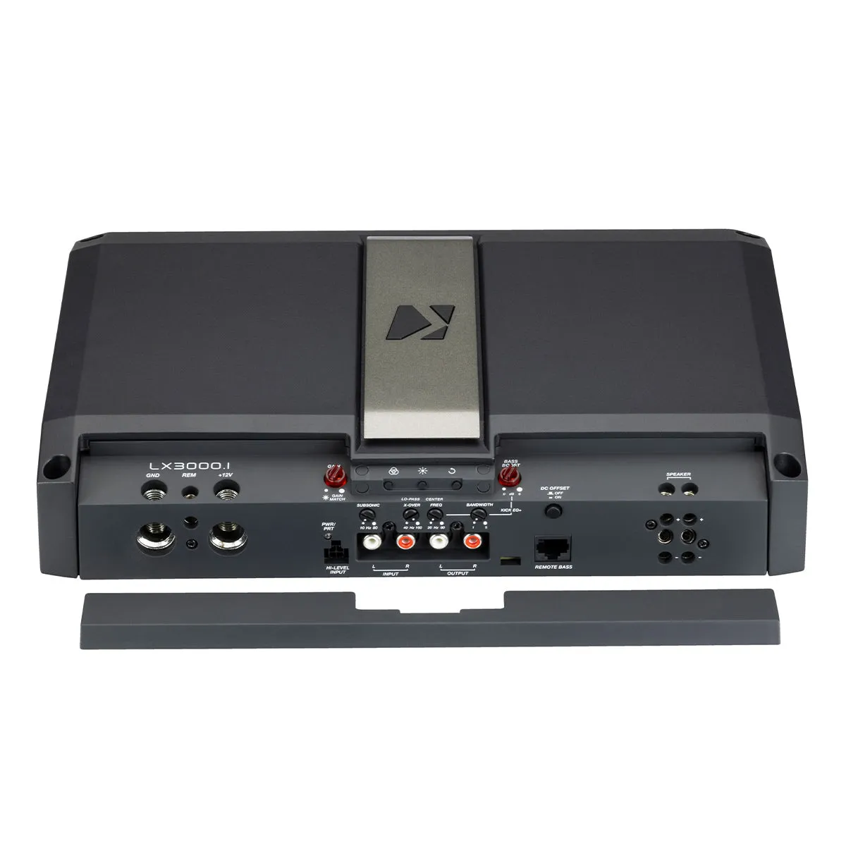 Kicker LX3000.1 Mono Class D Subwoofer Amplifier with Smart Bass