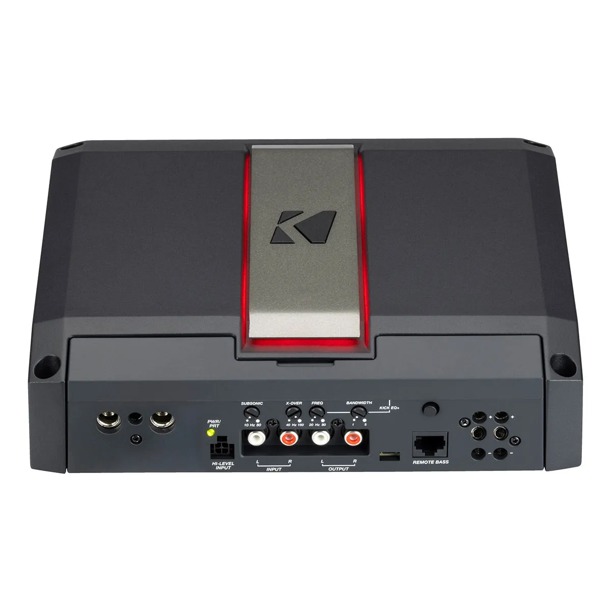 Kicker LX850.1 Mono Class D Subwoofer Amplifier with Smart Bass