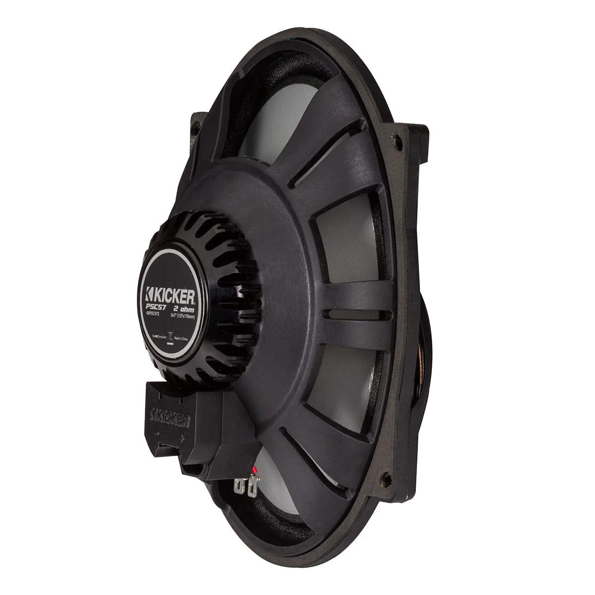 Kicker PS 5 x 7" Replacement 2-Way Coaxial 4 ohm Weather-Proof Speakers for 2006 and Newer Harley Davidson - Pair