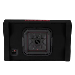 Kicker Solo-Baric L7TDF Down-Firing 10" 2-Ohm Subwoofer Loaded Enclosure