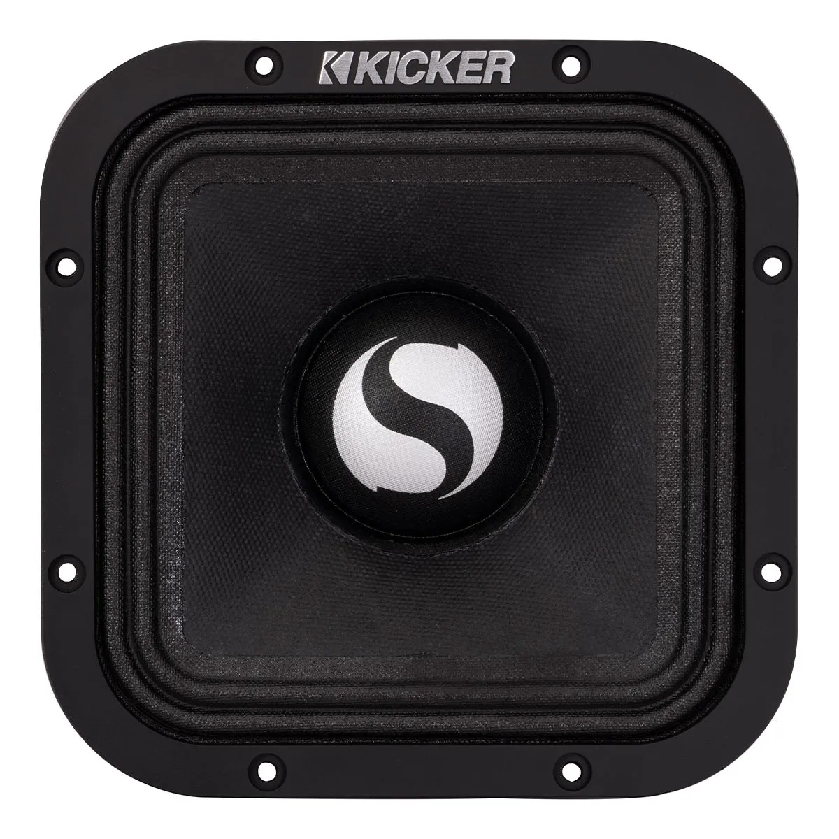 Kicker ST7MR4 7" Street Series Square Midrange 4 Ohm Speakers - Pair