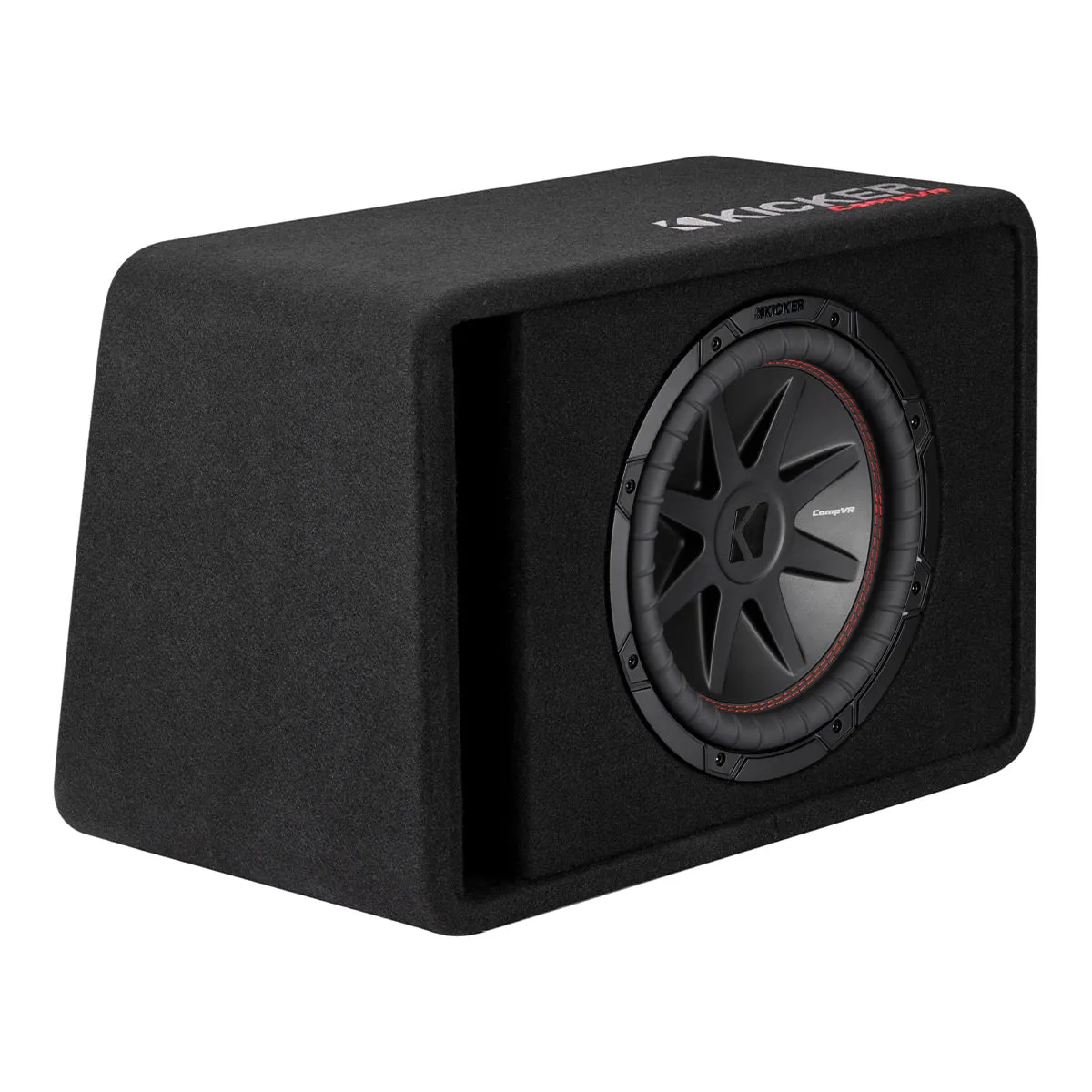 Kicker VCVR 12" 2-Ohm Subwoofer in Vented Enclosure