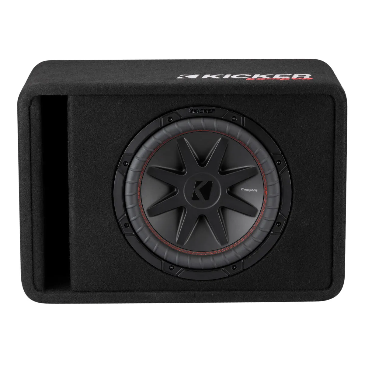 Kicker VCVR 12" 2-Ohm Subwoofer in Vented Enclosure