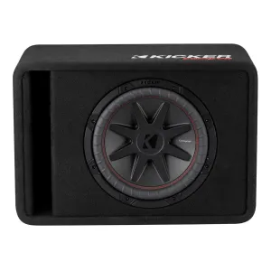 Kicker VCVR 12" 2-Ohm Subwoofer in Vented Enclosure