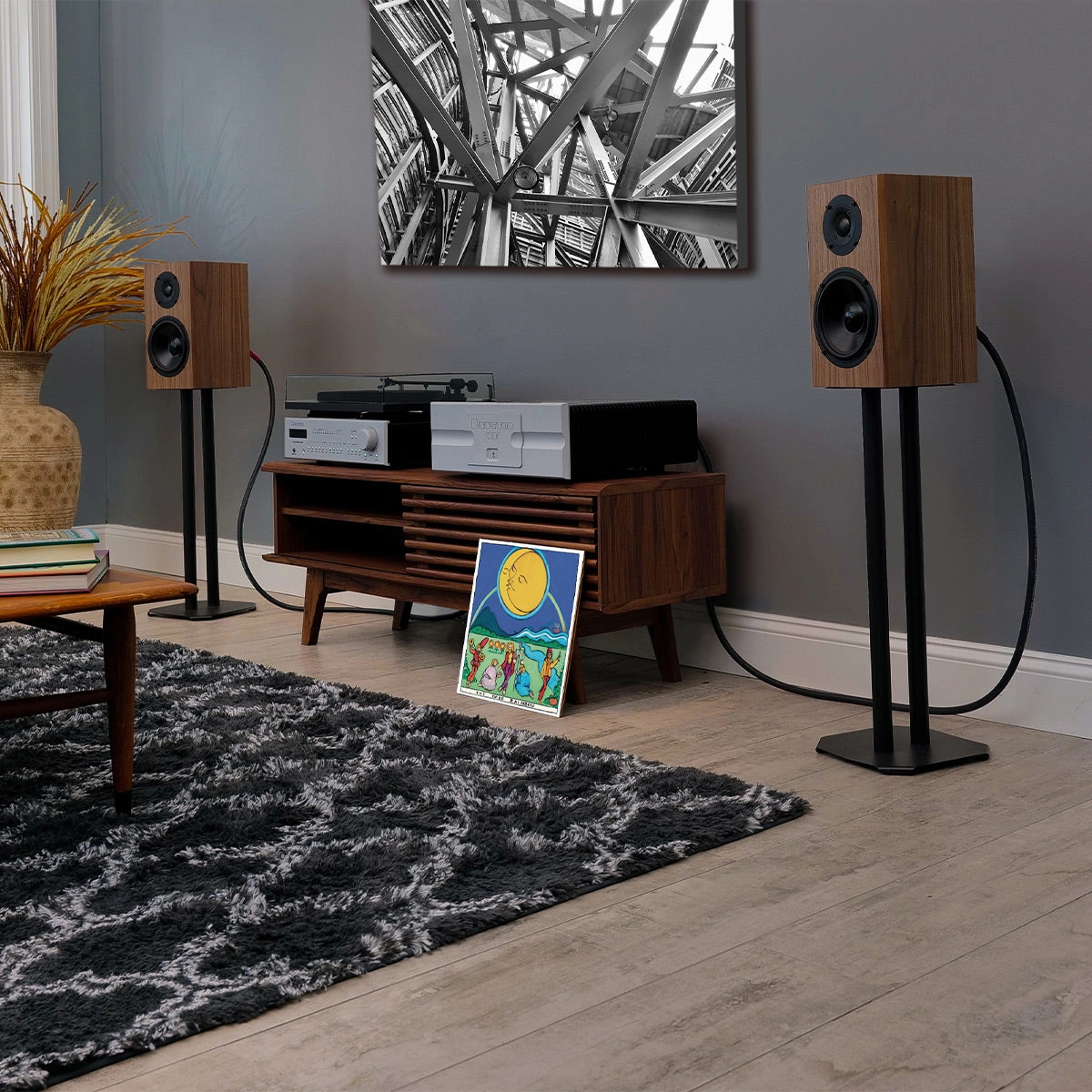 KLH Kendall 2B 2-Way Bookshelf Speakers - Pair (English Walnut)
