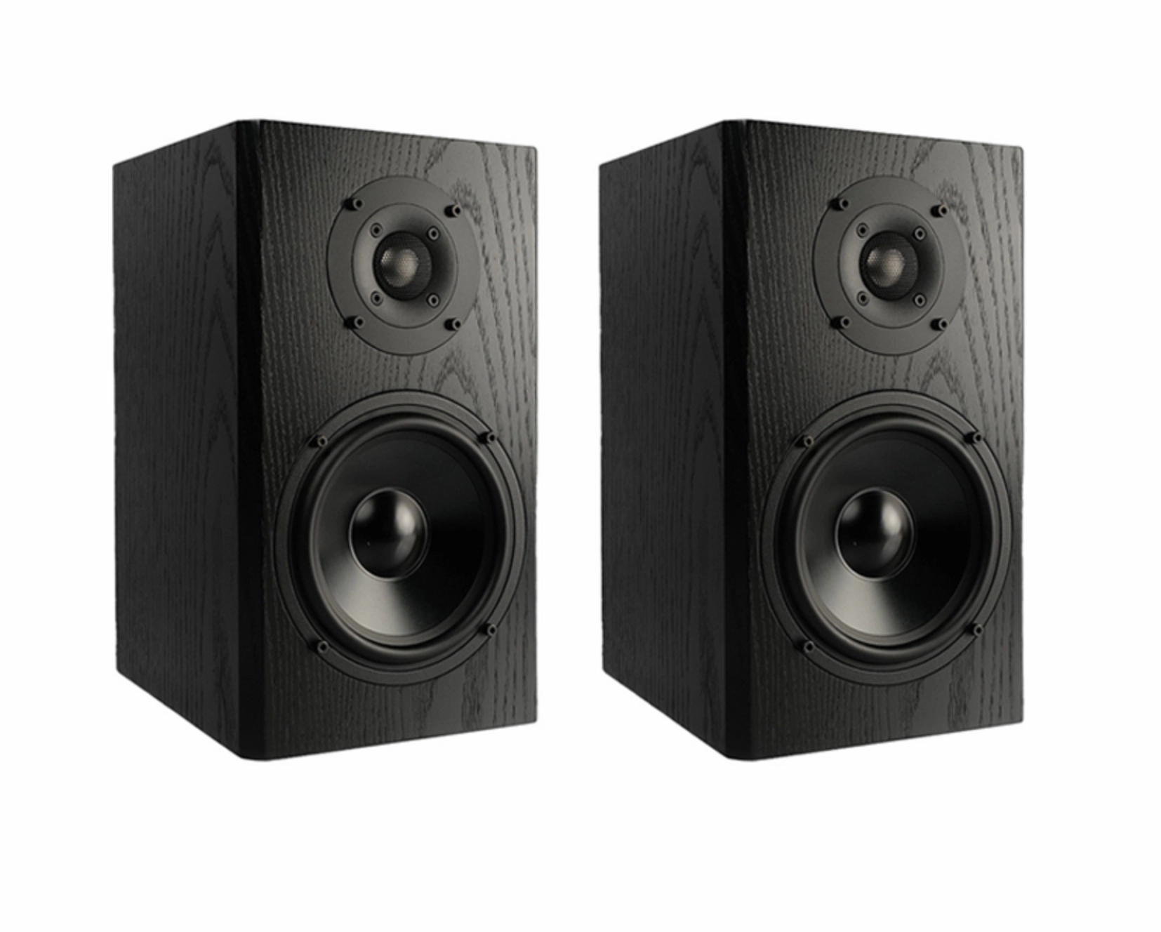 KLH Kendall 2B  Bookshelf Speakers in Black Oak (Pair)