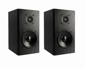 KLH Kendall 2B  Bookshelf Speakers in Black Oak (Pair)