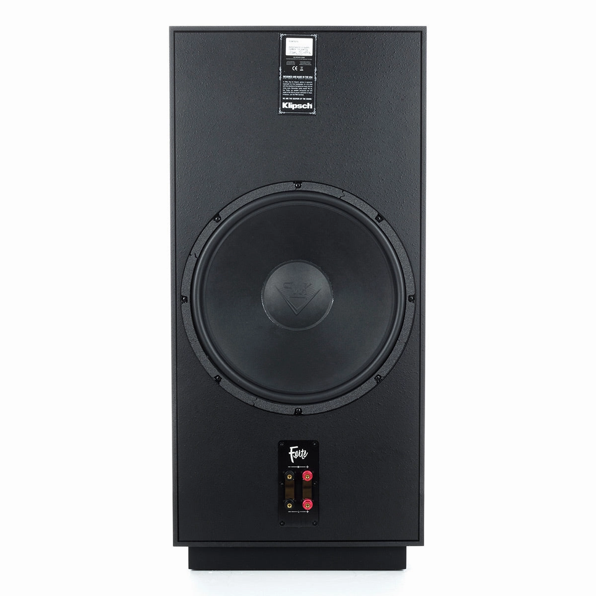 Klipsch Forte IV Heritage Series 3-Way 12" Horn-Loaded Loudspeaker - Each (American Walnut)