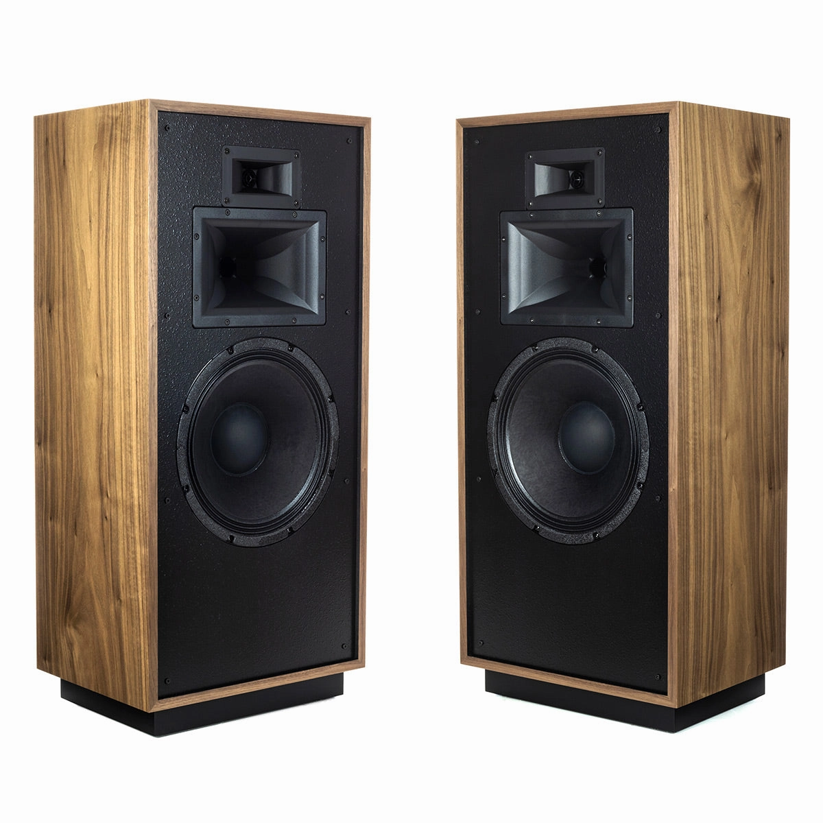 Klipsch Forte IV Heritage Series 3-Way 12" Horn-Loaded Loudspeakers - Pair (American Walnut)