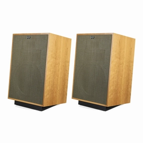 Klipsch Heresy IV Floorstanding Speakers - Pair (Natural Cherry)