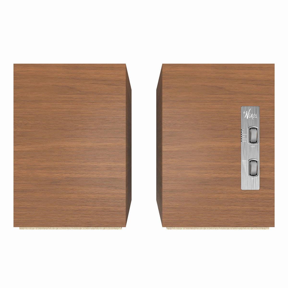 Klipsch The Nines Heritage Series Wireless Powered Monitors with 8" Woofer - Pair (Walnut)
